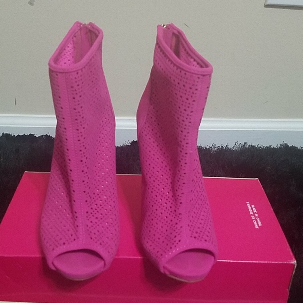 Pink Booties